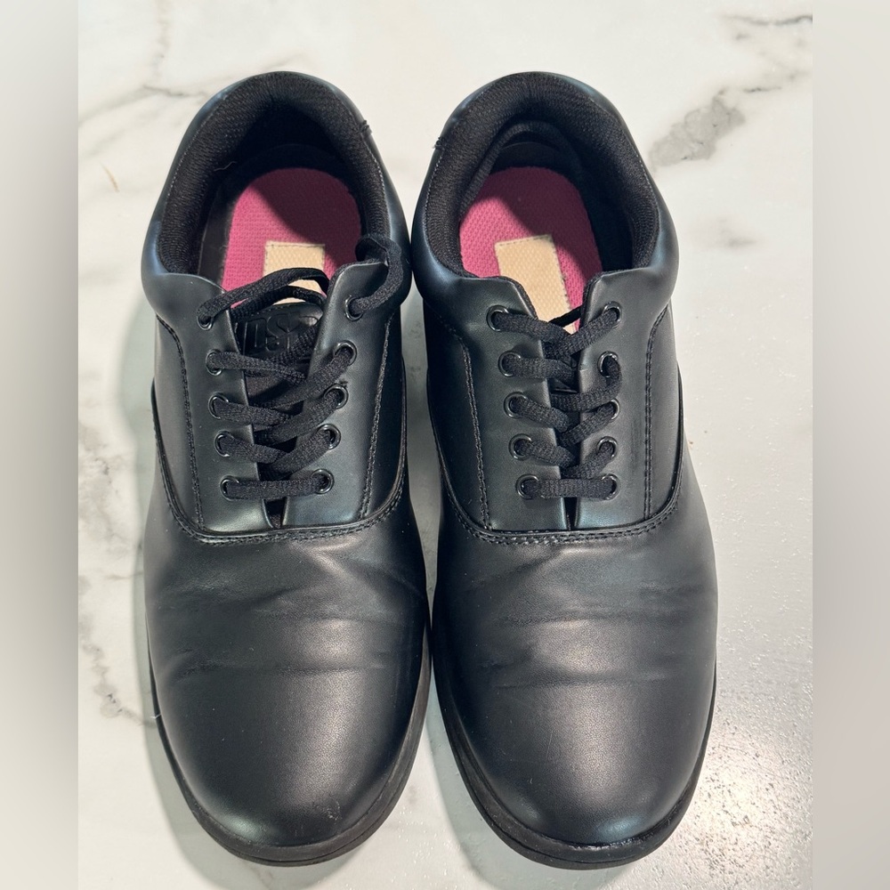 Men's Black DSI Viper marching band shoes with Cushioned Insole